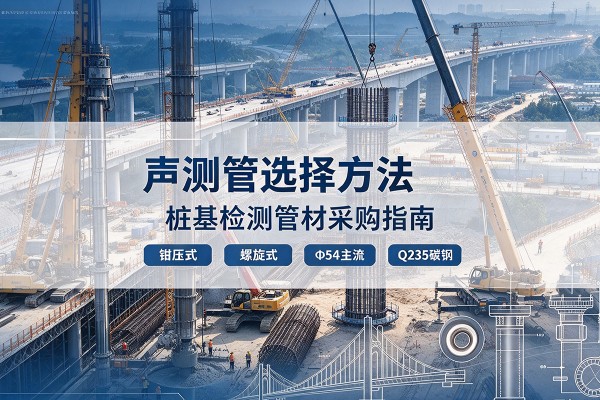 绥宁声测管选型标准