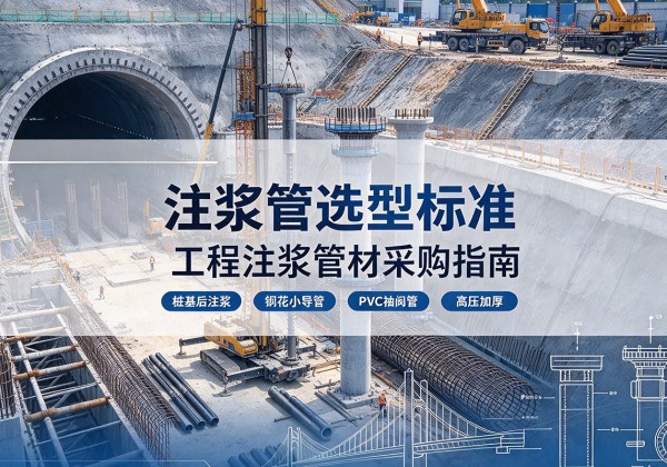 绥宁注浆管选型标准